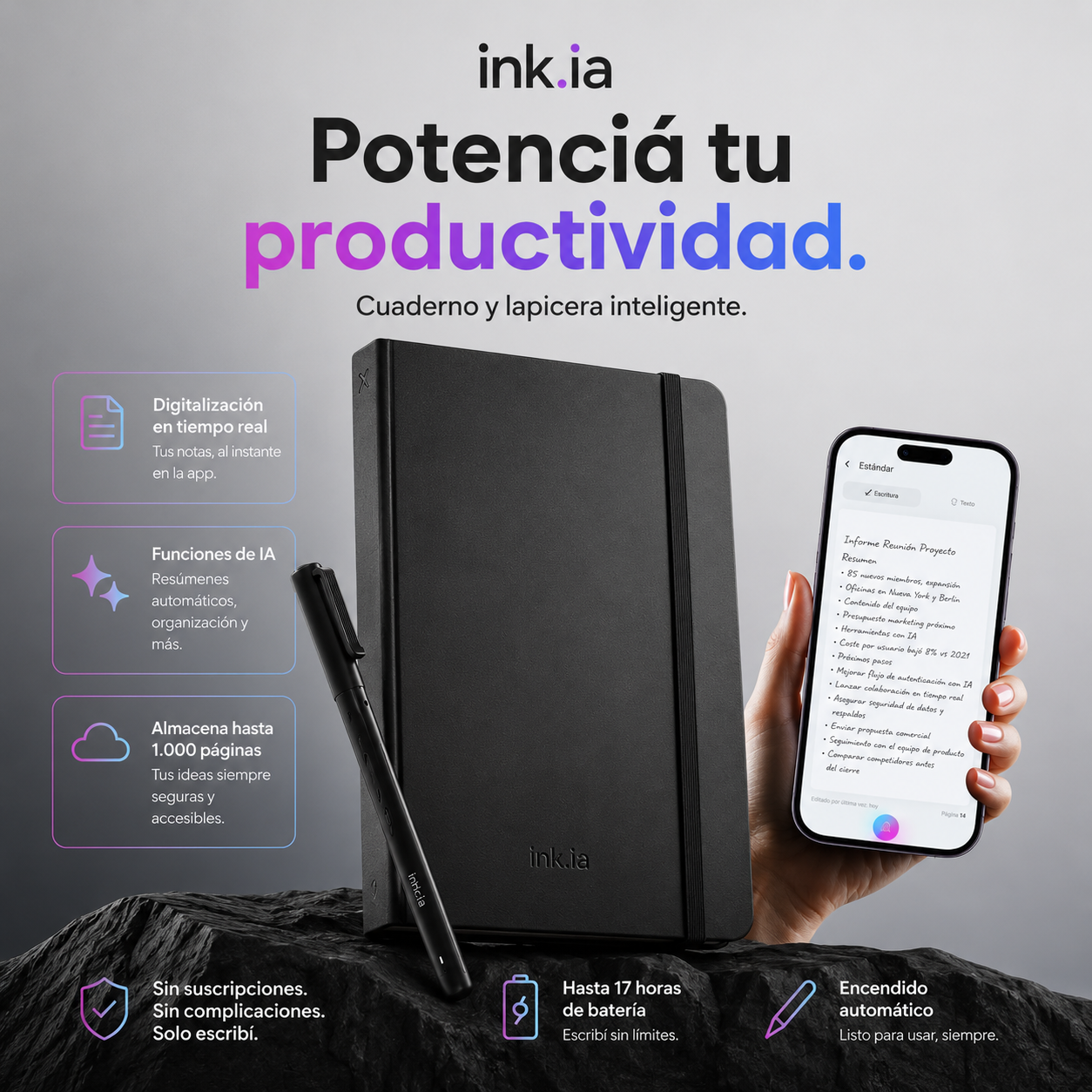 Cuaderno Inteligente - INK.ia